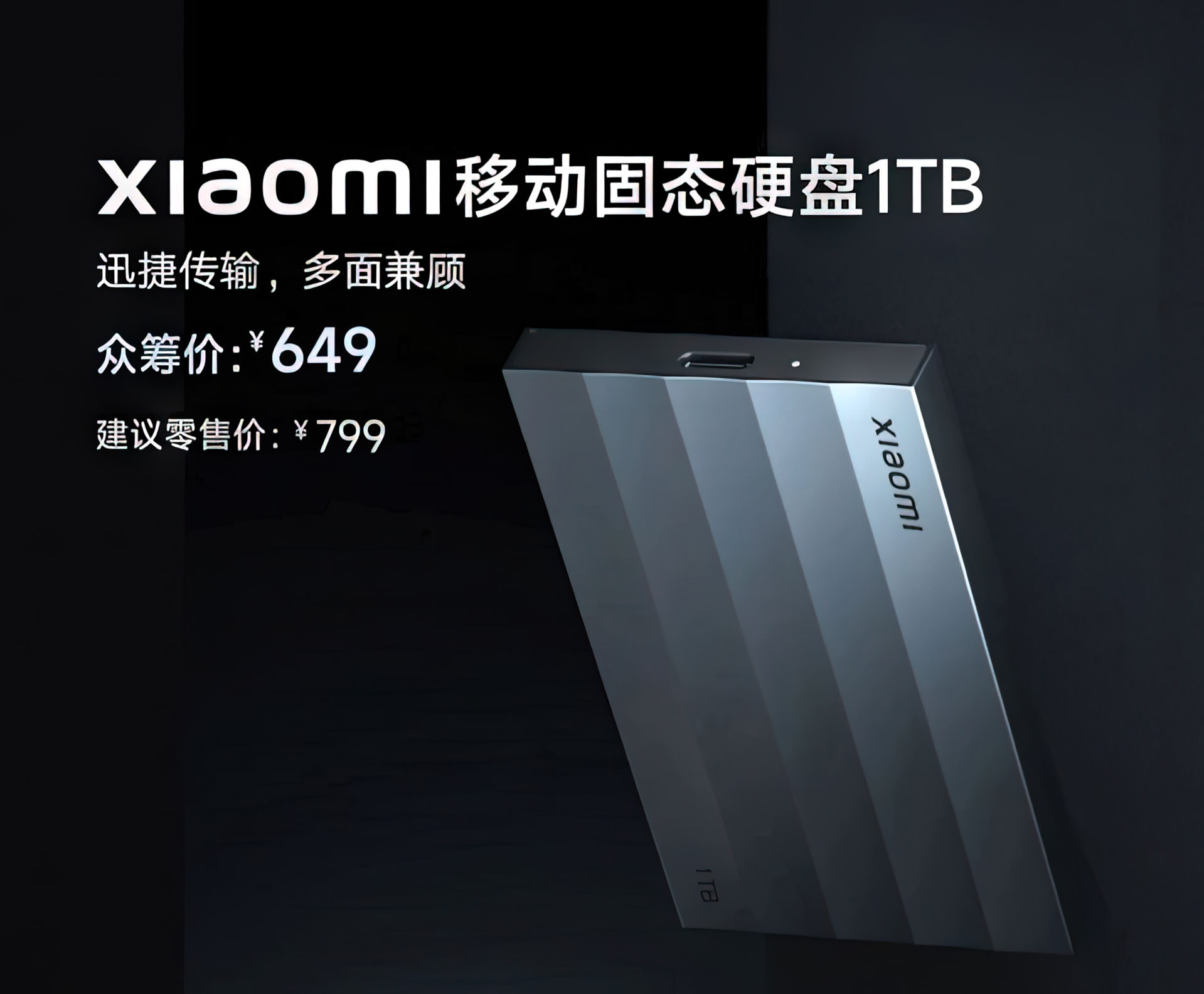 Xiaomi начинает продавать ещё и SSD