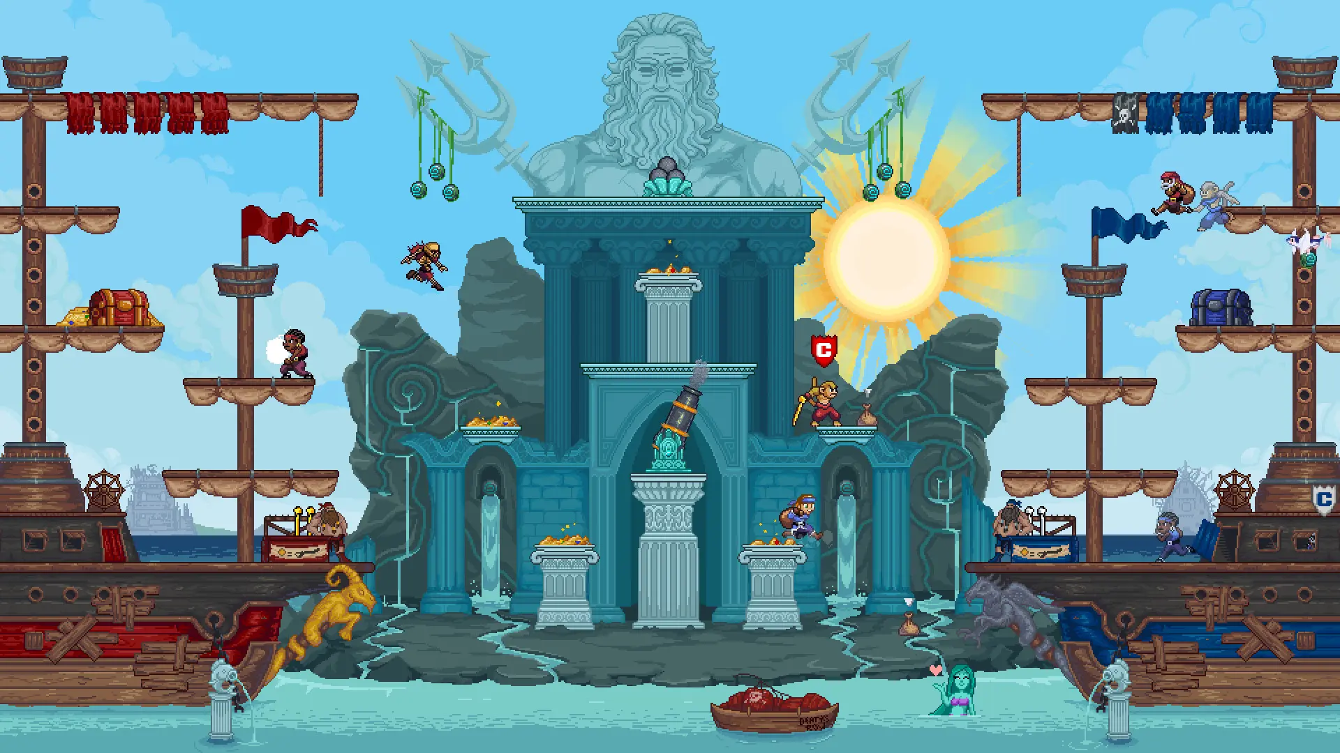 Получите бесплатно олдскульную онлайн-аркаду в Steam