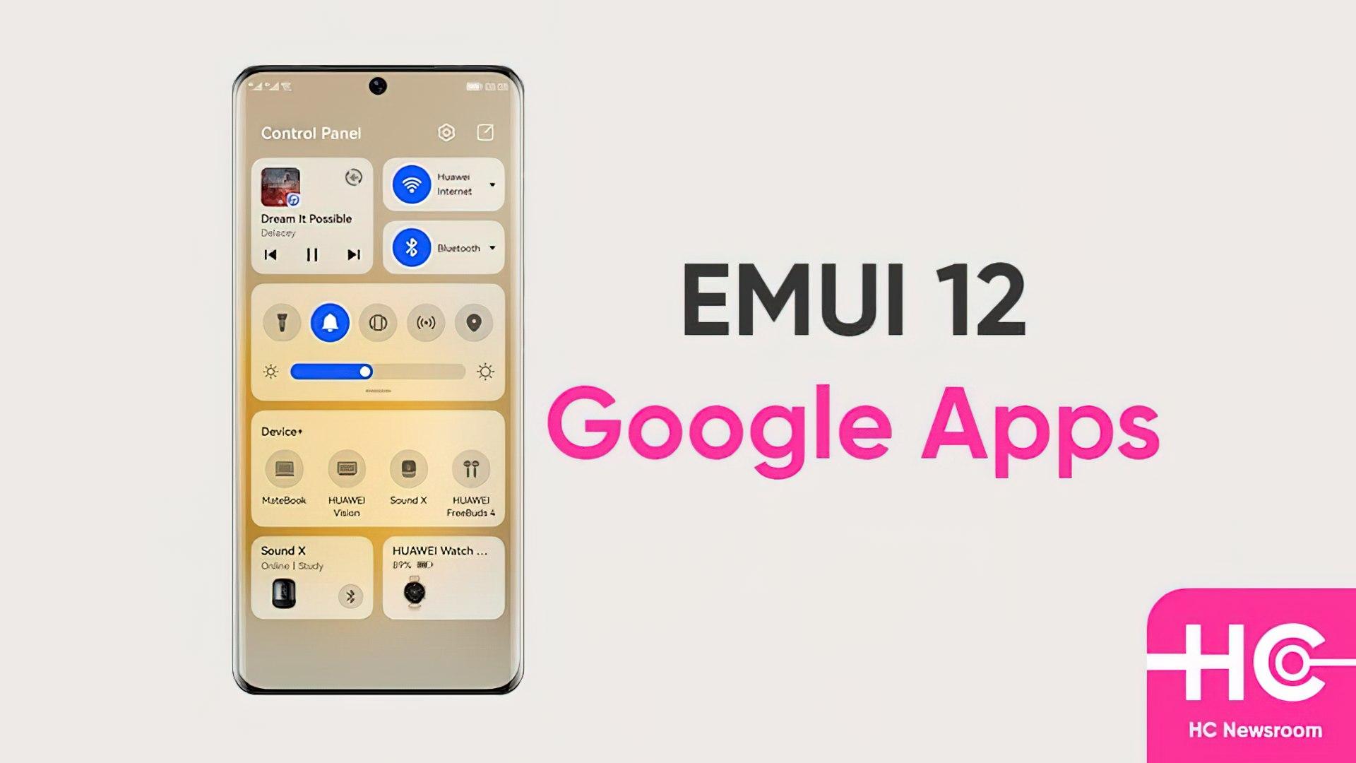 Удаляет ли обновление до EMUI 12 приложения Google на смартфоне?
