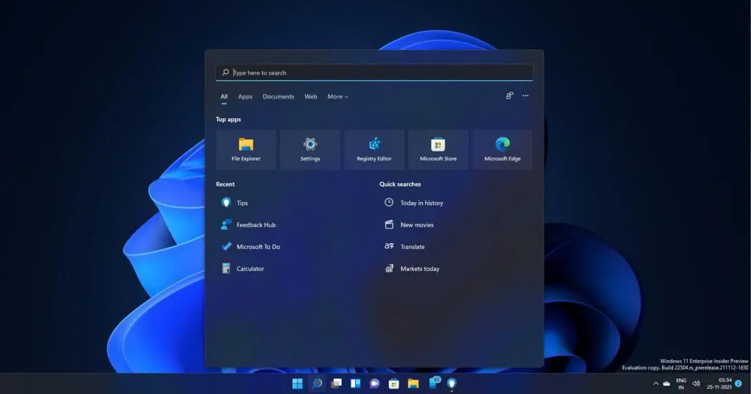 Windows 11 может получить новый эффект прозрачности