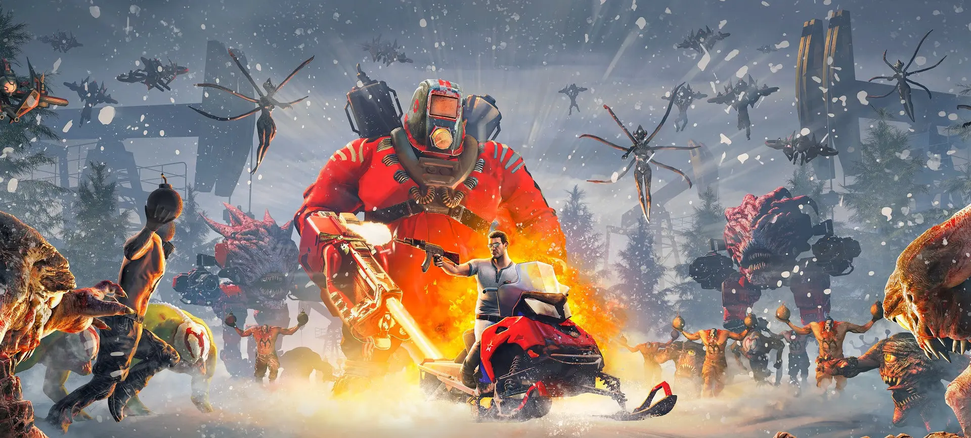 Сэм в России. Вышел трейлер Serious Sam: Siberian Mayhem