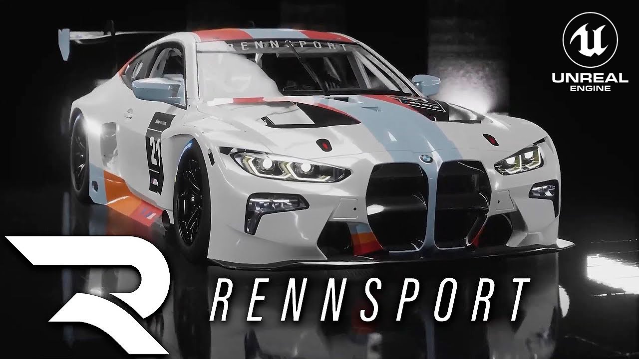 Появился трейлер RENNSPORT — бесплатного гоночного симулятора на движке UE5 