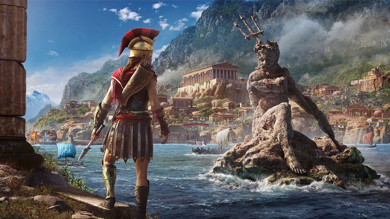 Художник с помощью камеры изменил до неузнаваемости Assassin's Creed Odyssey