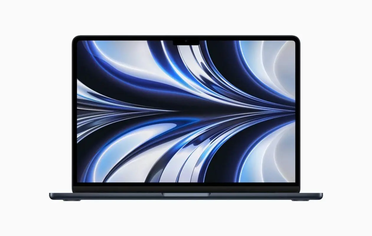 Обои со свежего MacBook Air 2022 уже можно скачать