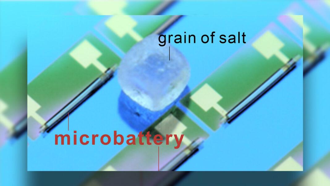 Представили самую миниатюрную в мире батарею, ее размеры – пылинка
