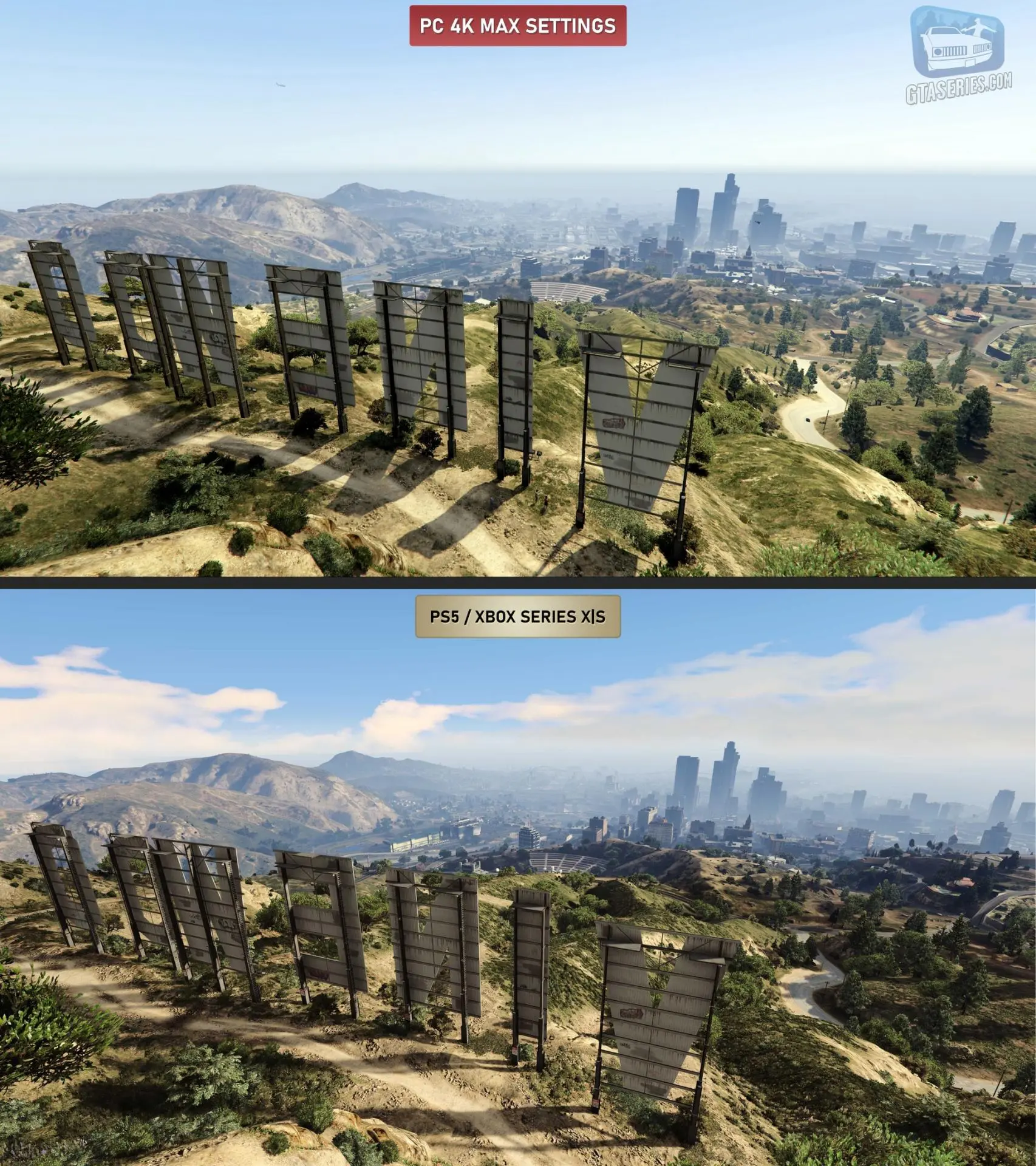 В сети сравнили GTA 5 для новых консолей и версию для ПК с максимальной графикой
