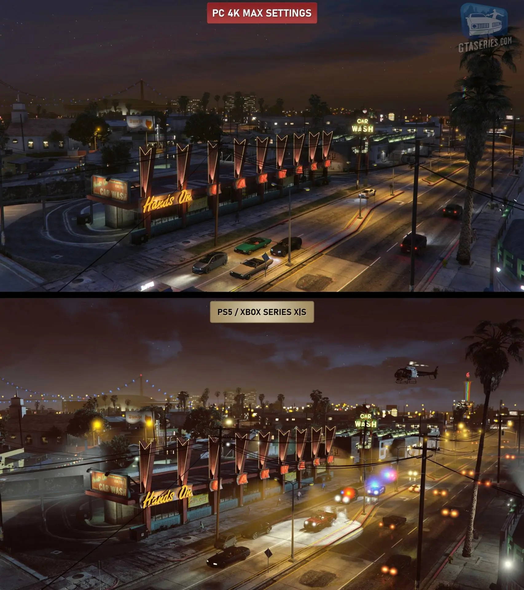 В сети сравнили GTA 5 для новых консолей и версию для ПК с максимальной графикой