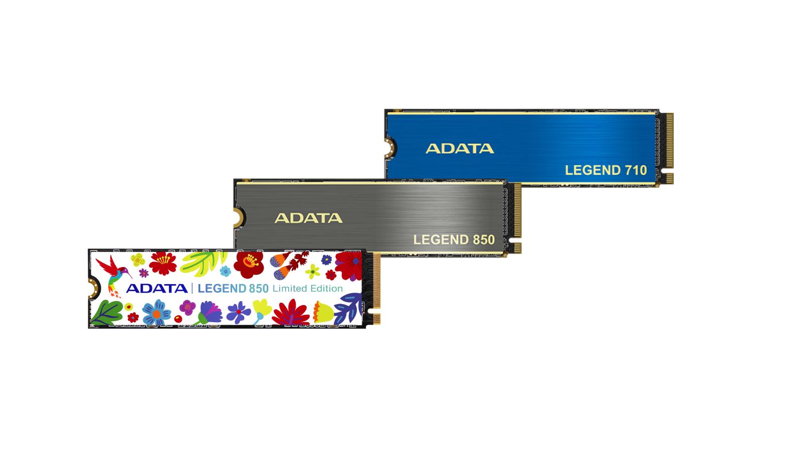 ADATA представляет SSD LEGEND 850 PCIe Gen4 x4 M.2 2280 и его лимитированную версию