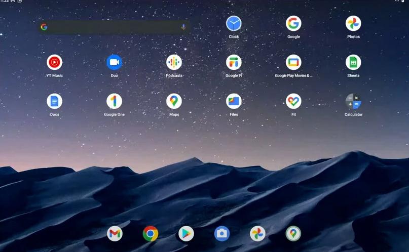 Google выпустит Android 13 для планшетов