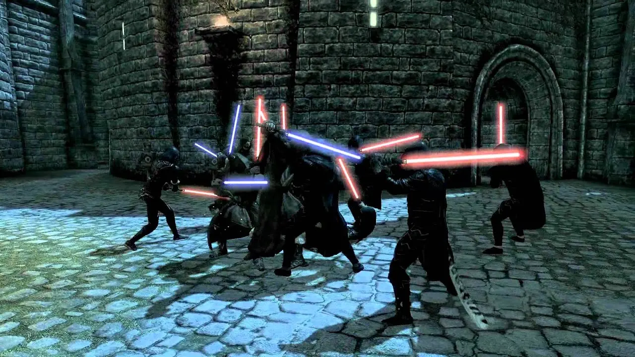 Skyrim превратили в Star Wars с помощью крупного модаdsadas