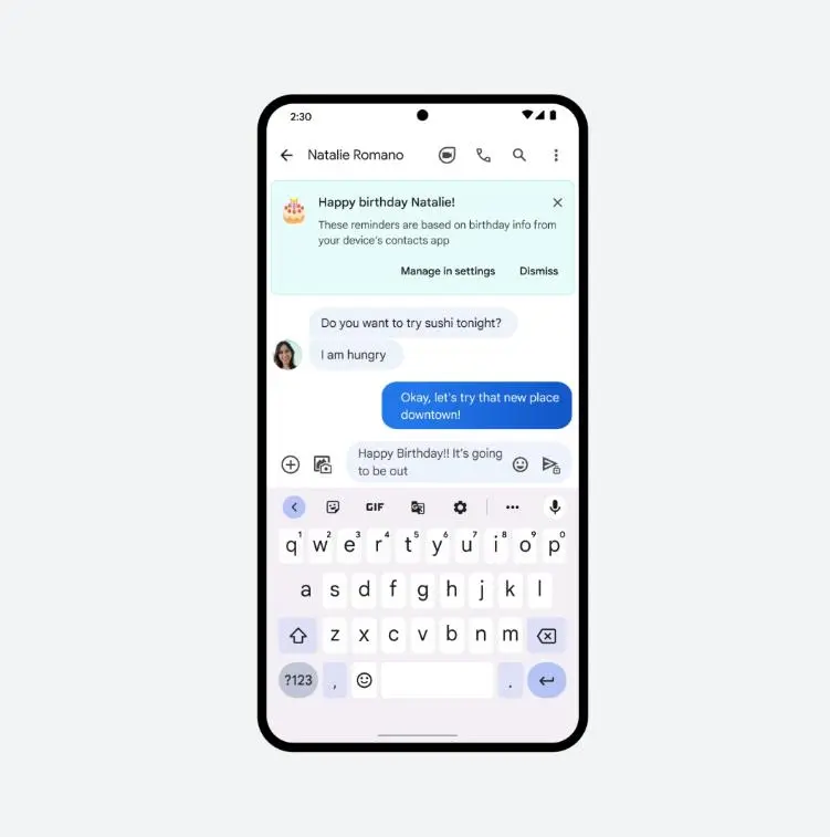 Сообщение приложений Google в очередной раз становится умнее