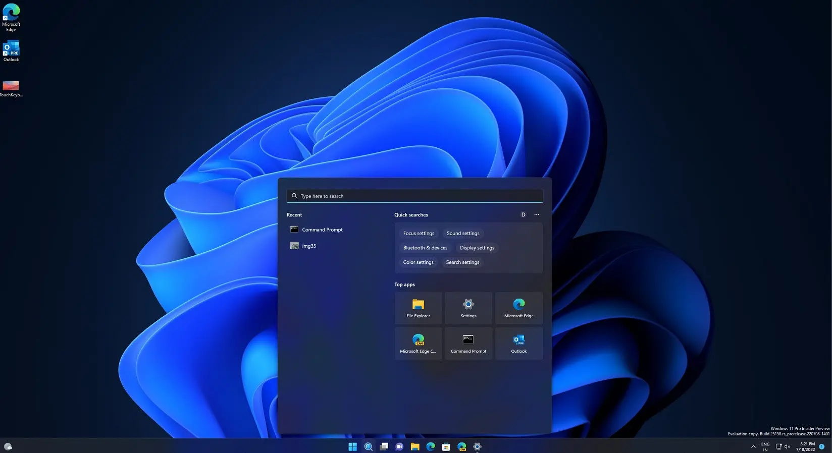 Microsoft экспериментирует с поиском в Windows