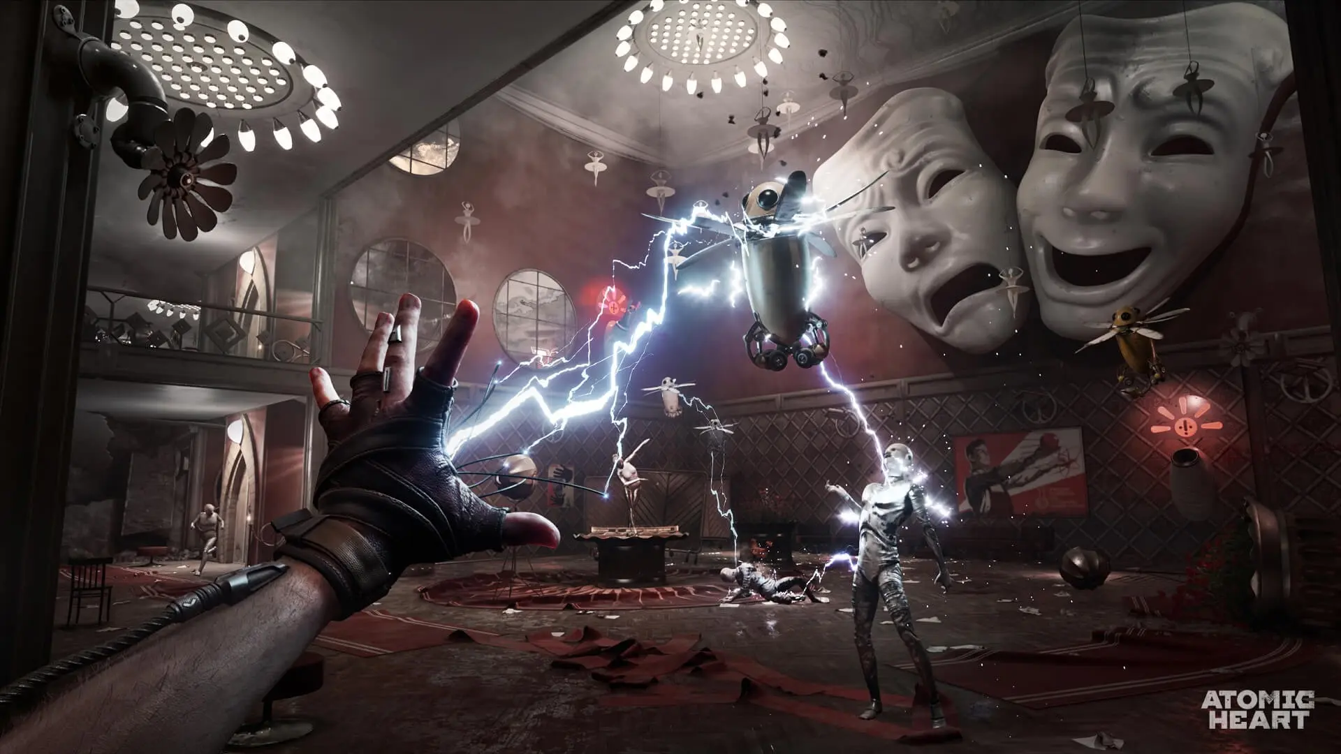 Новый трейлер Atomic Heart. В ролике показали битву с боссом Ежихой