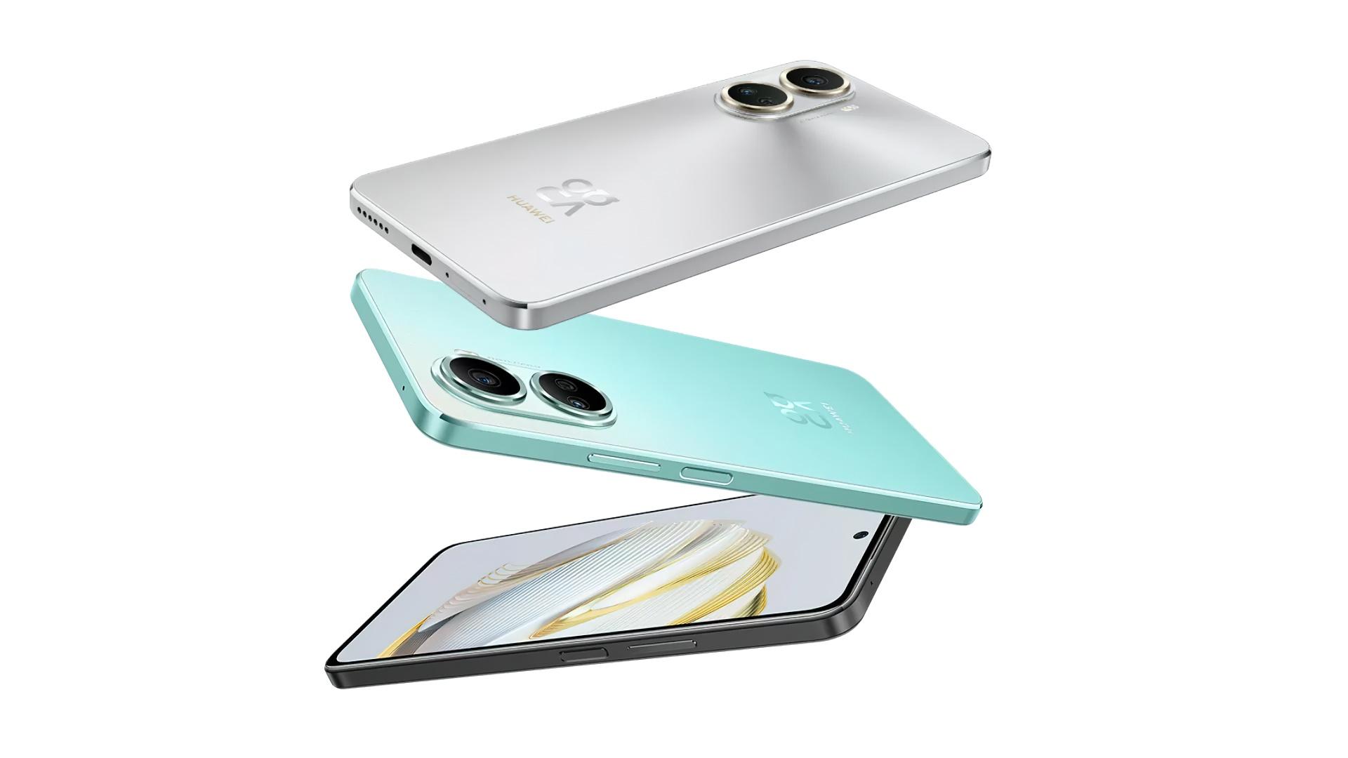 HUAWEI nova 10 SE — новый тонкий смартфон в трёх цветах