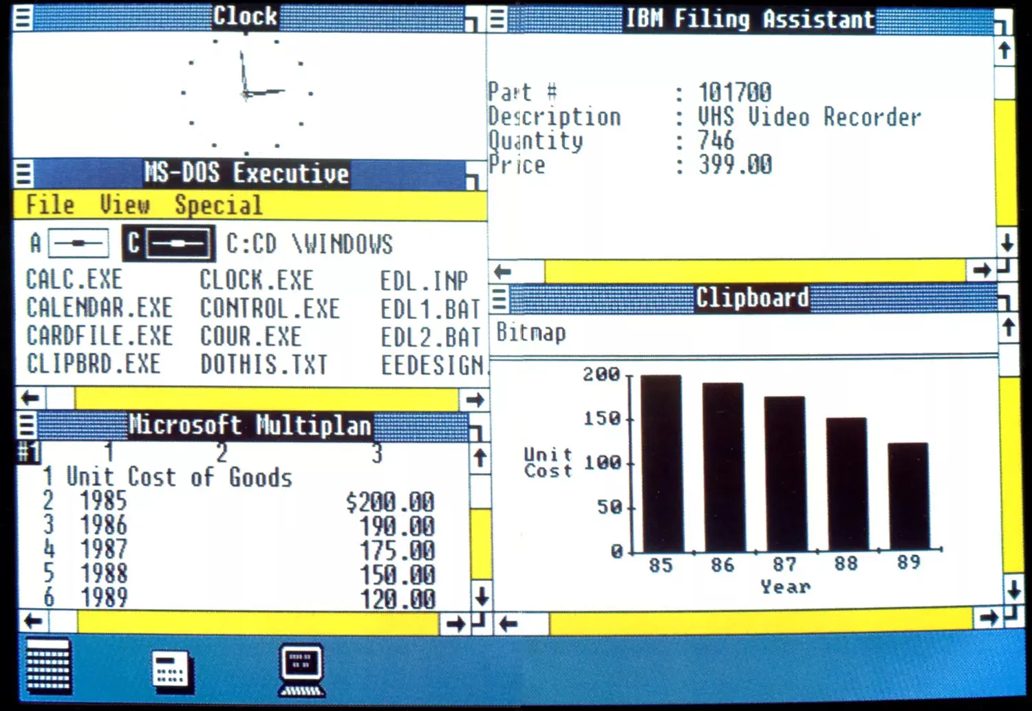 Microsoft Windows: краткая история 1985-2021 год
