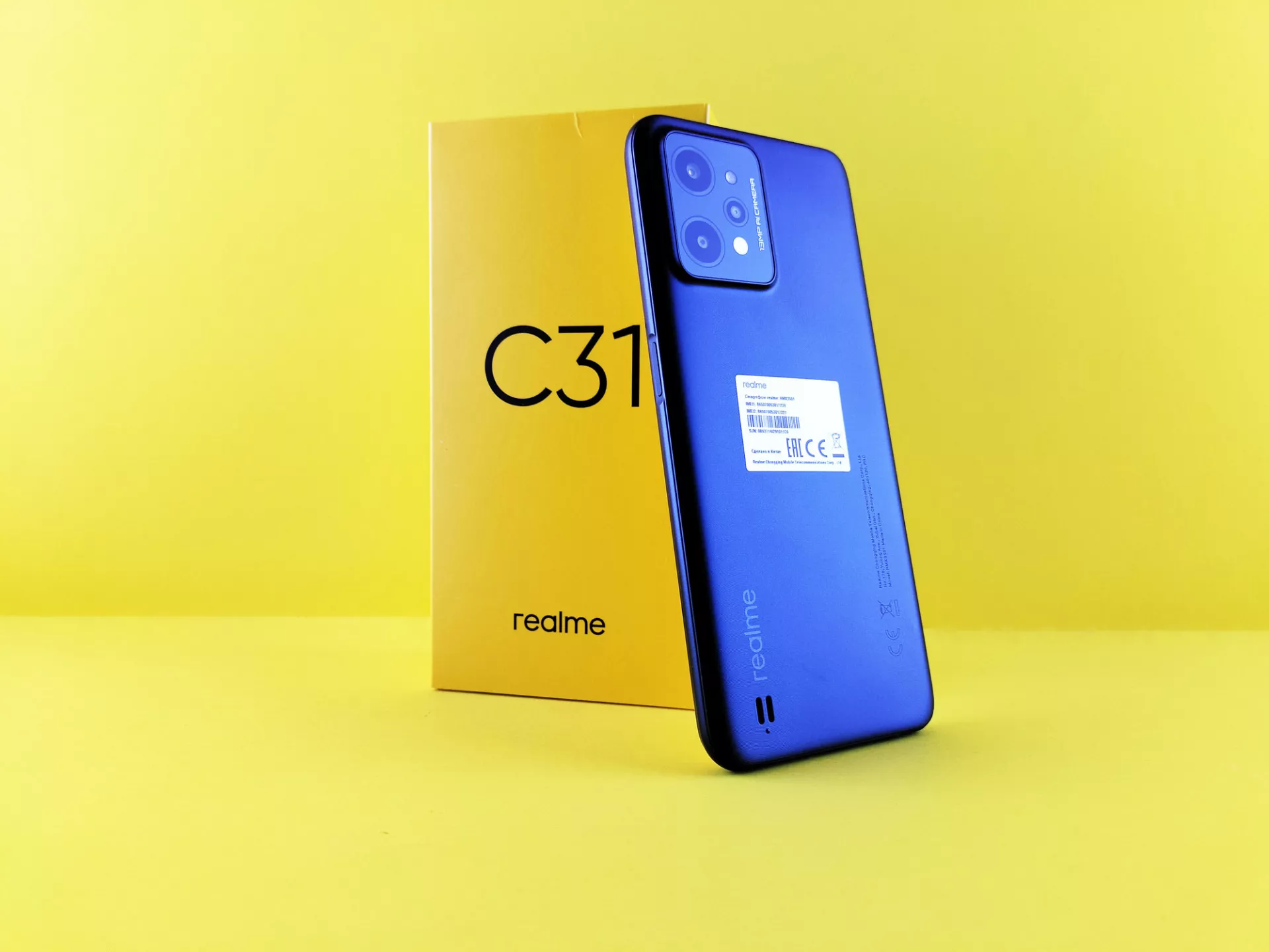 Тест-драйв смартфона realme C31