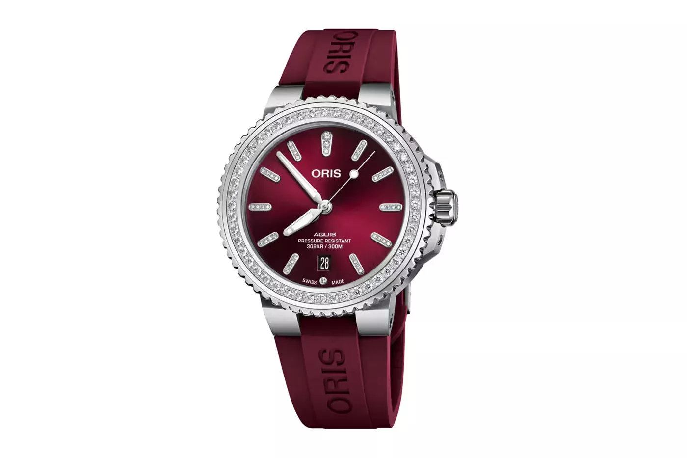 Oris представляет новые часы Aquis Date Diamonds