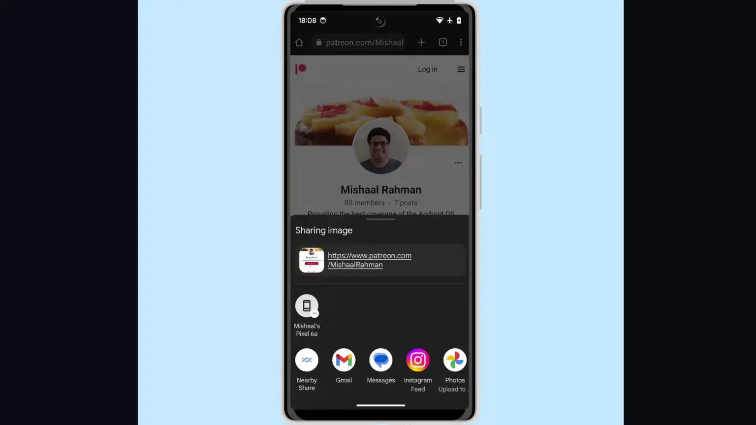 Android 14 позволит делиться скриншотами и ссылками страниц в сети одновременно