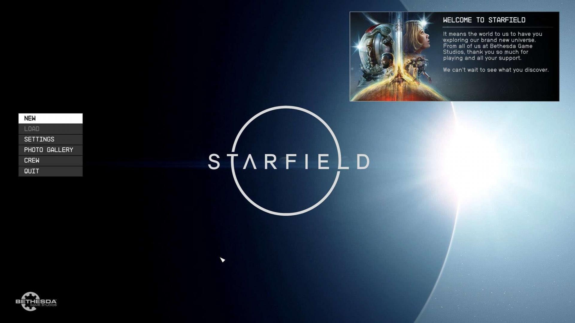 Бывший сотрудник Blizzard раскритиковал главное меню Starfield и нарвался на жесткий ответ