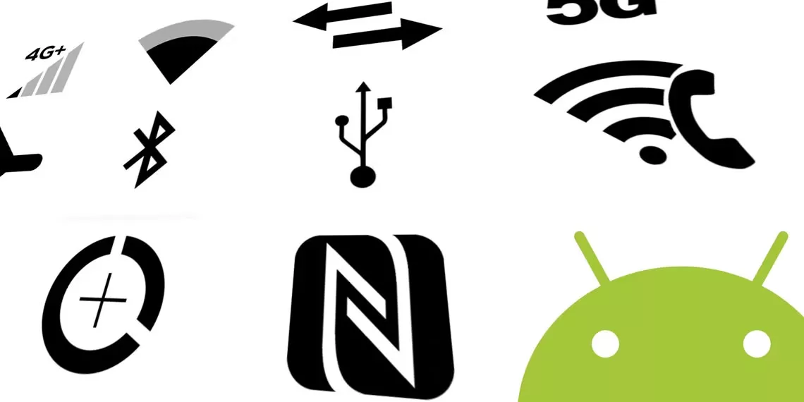 Что означают символы строки состояния в смартфоне Android?