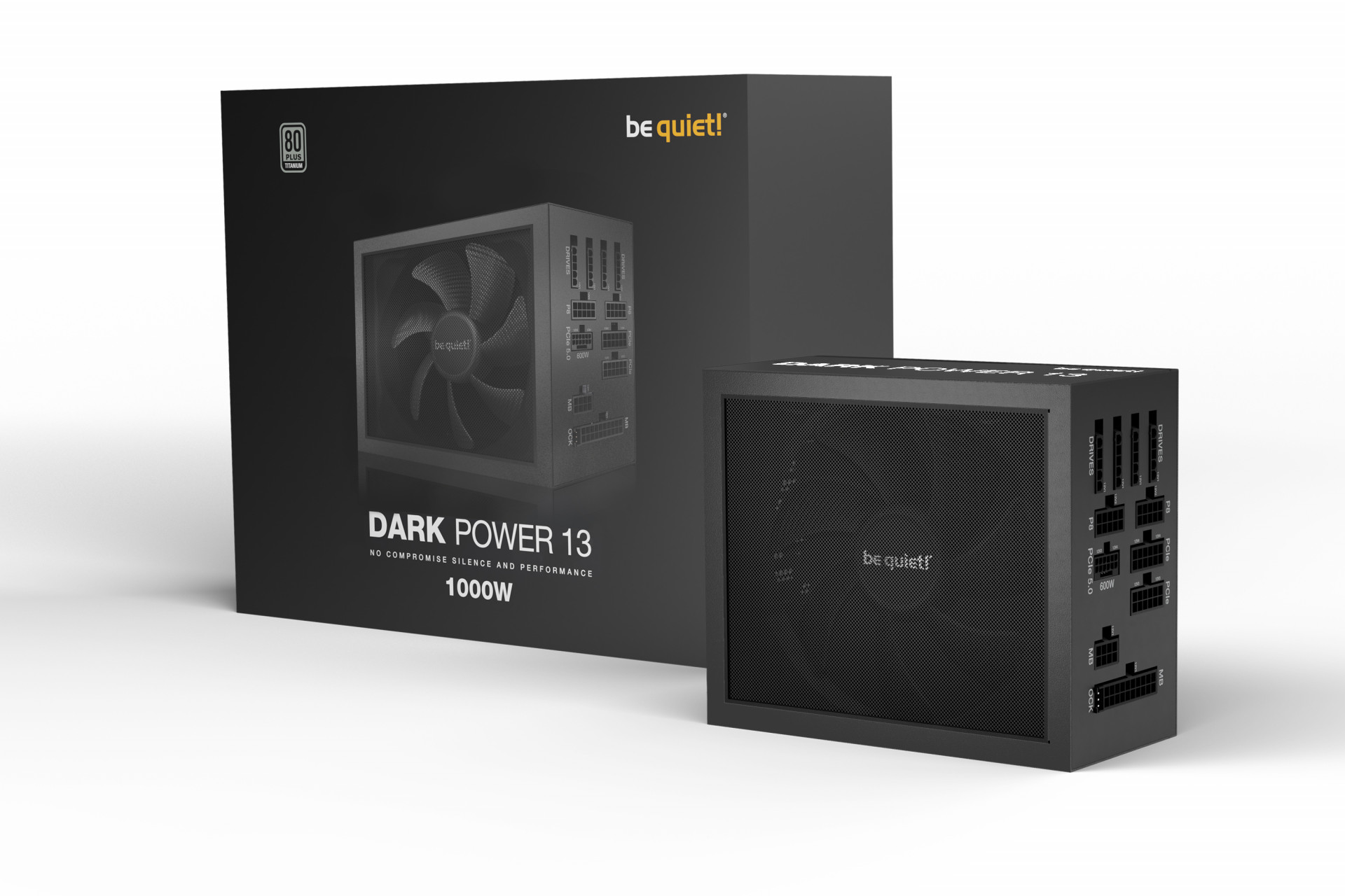 be quiet! выпускает блоки питания ATX 3.0 Dark Power 13 80 PLUS Titanium
