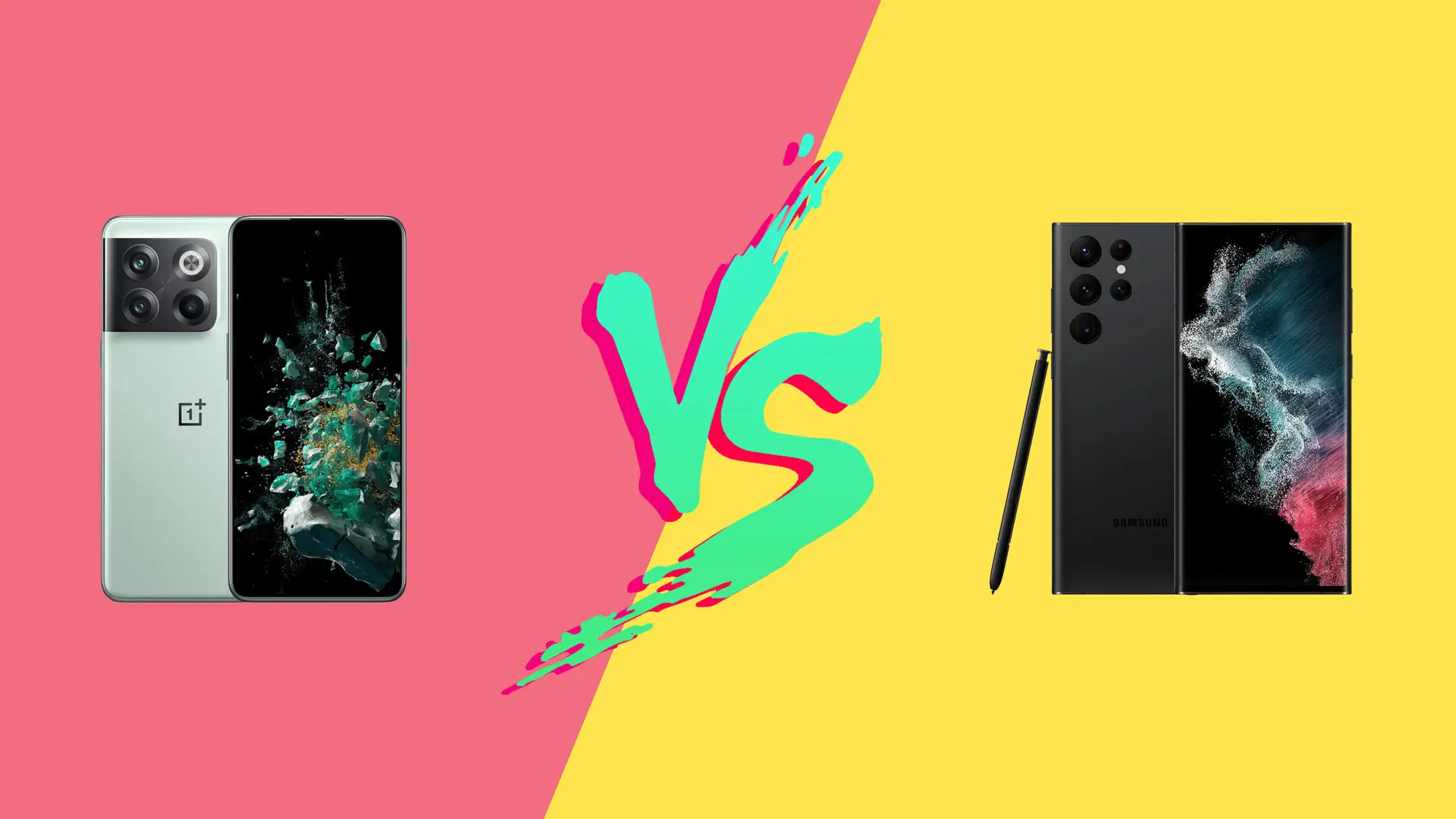 Китаец против корейца: лучше купить OnePlus 10T или Samsung Galaxy S22 Ultra?