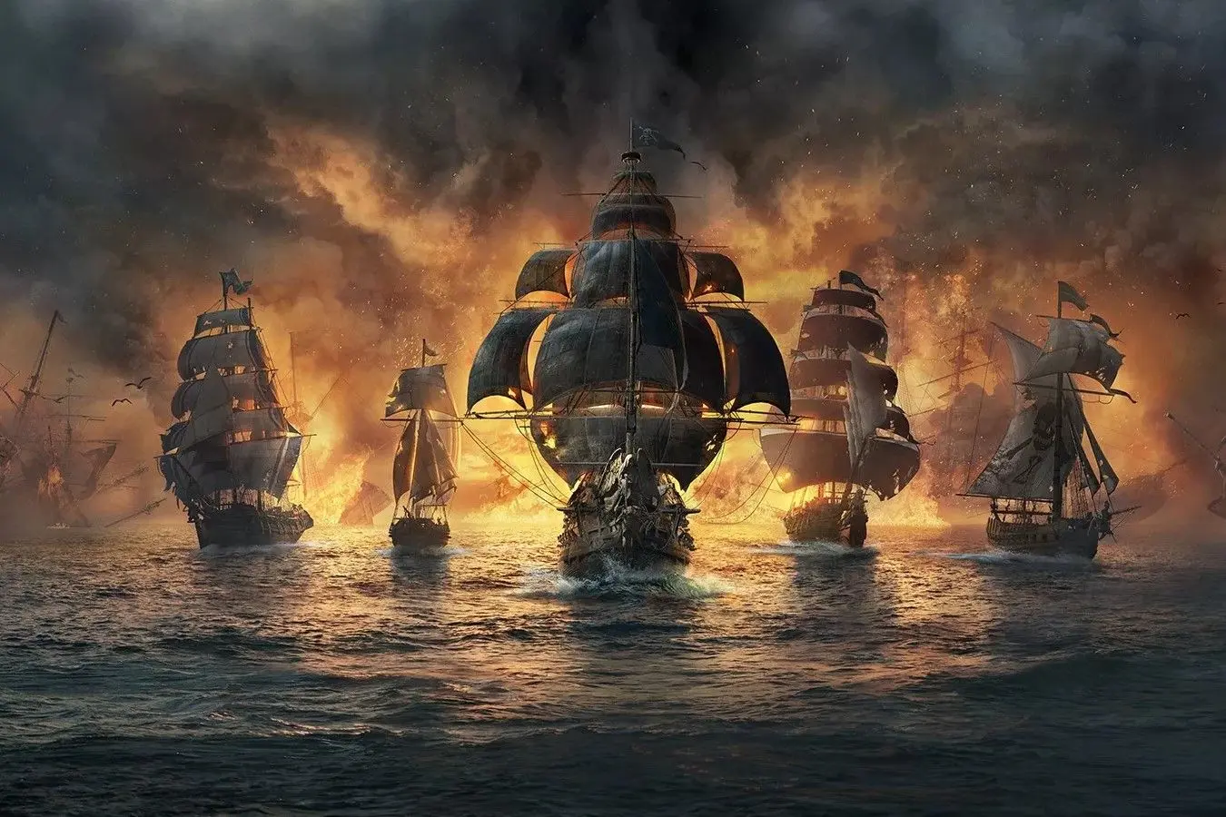 Ubisoft показала игровой процесс Skull and Bones во время трансляции 