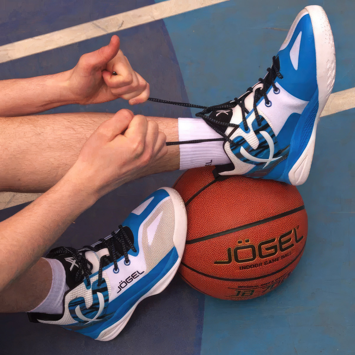 Российский бренд Jögel представил новые кроссовки для баскетбола