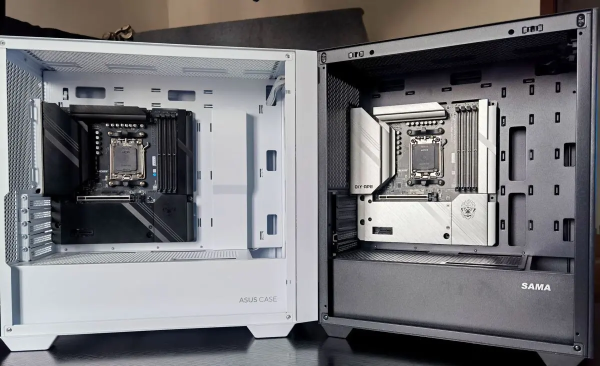 MSI работает над материнской платой с коннекторами на оборотной стороне