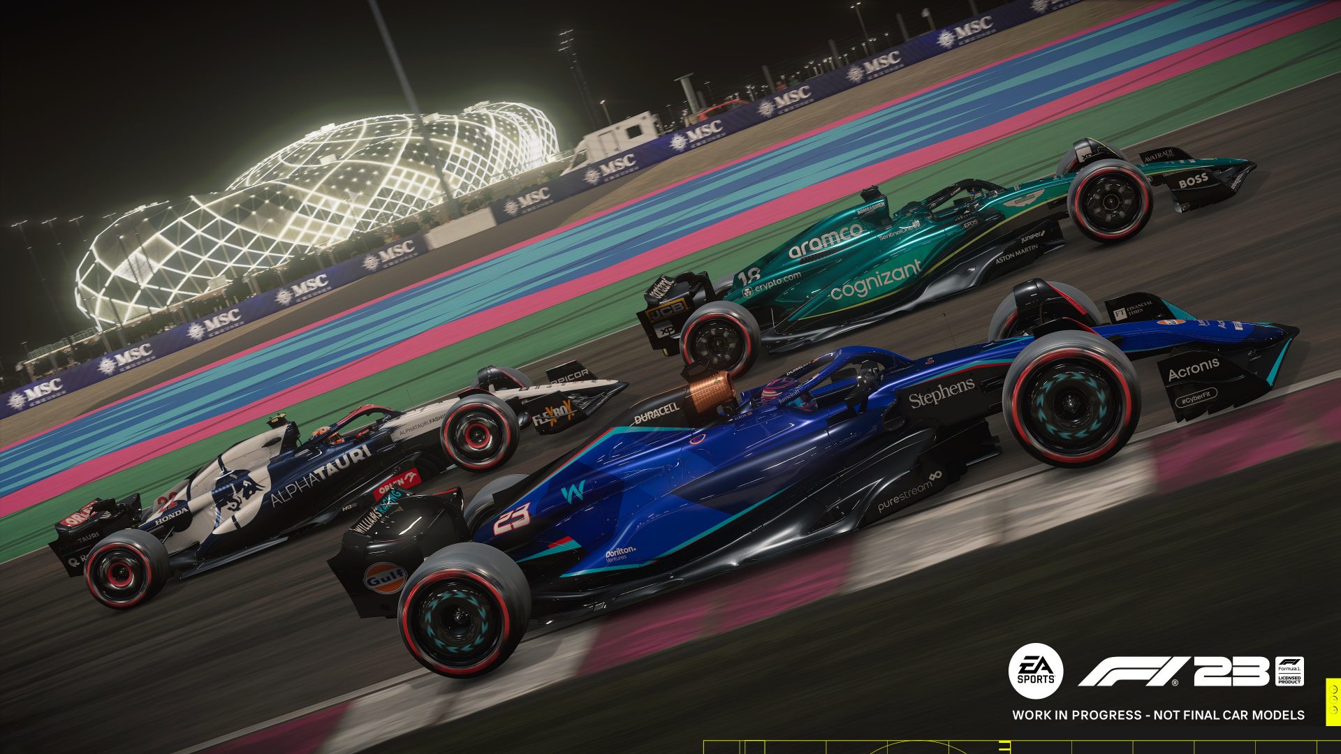 F1 2020 Grid