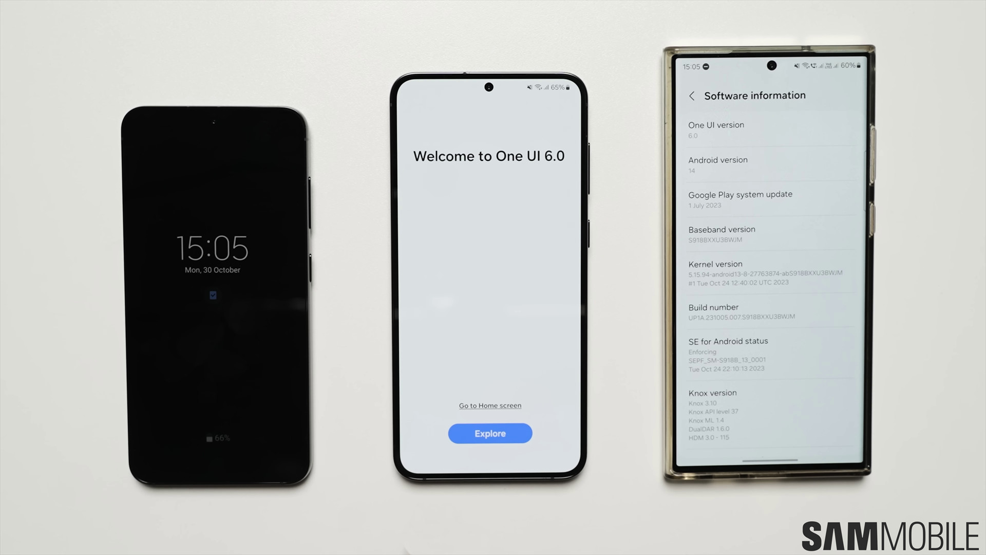Samsung назвала жаты релиза One UI 6.0 для всех устройств