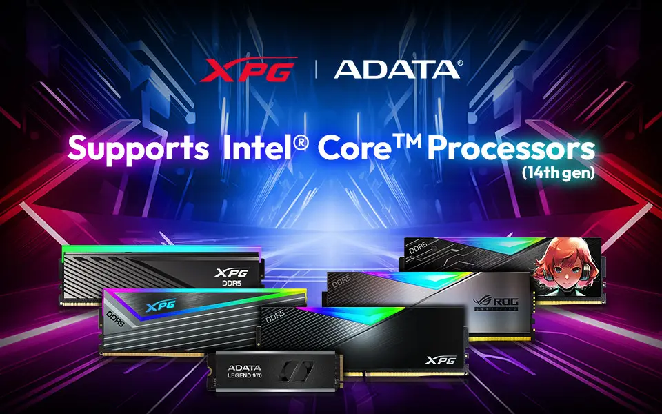 У ADATA появились новые модули DDR5 XPG с частотой до 8400MT/с