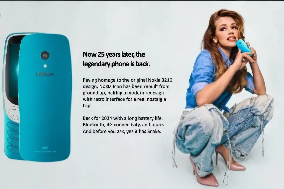 Nokia 3210, родом из 1999 года, внезапно обновляется