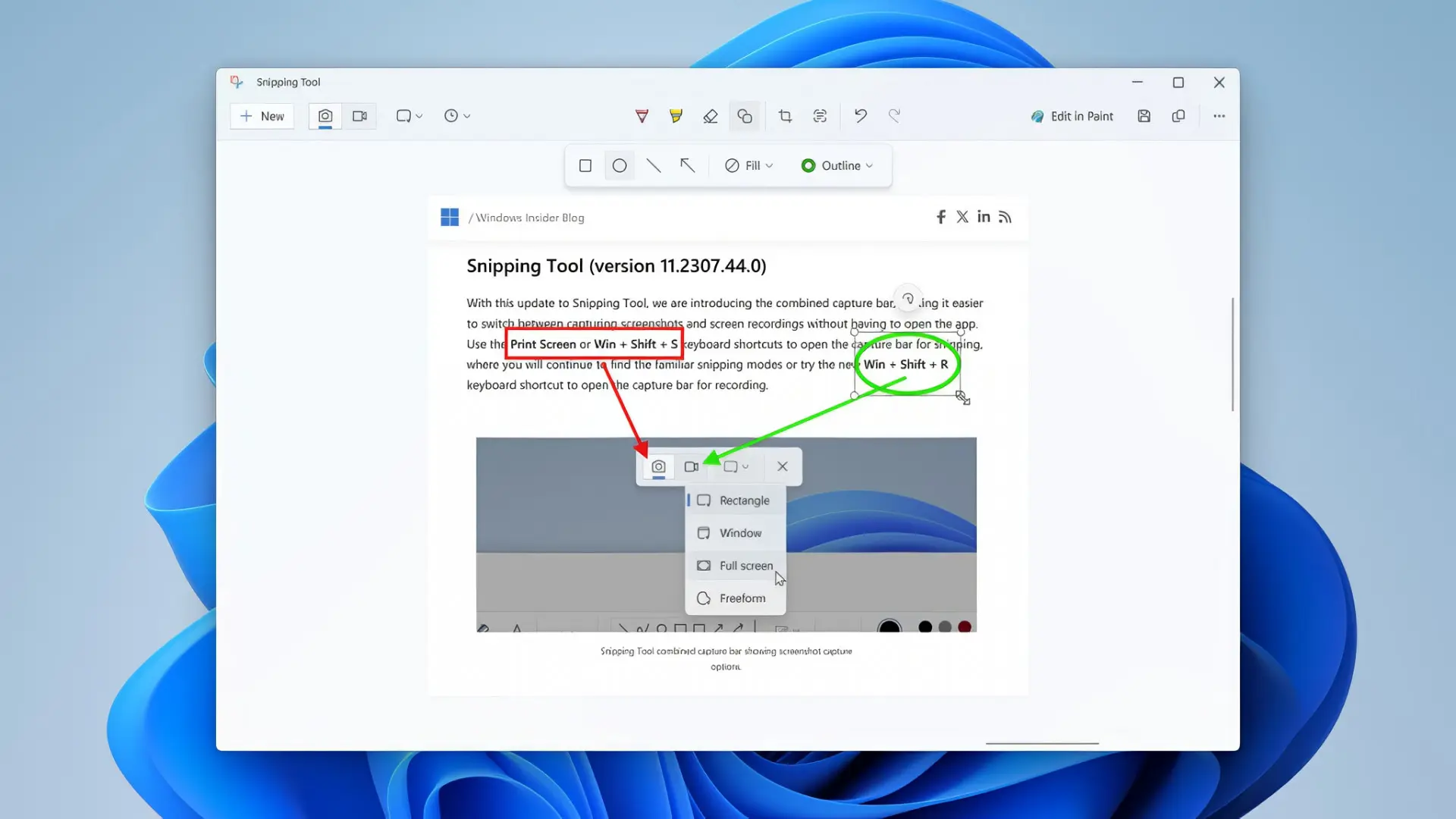Блокнот и Ножницы становятся интересными в Windows 11. Ждите скорое онбовление