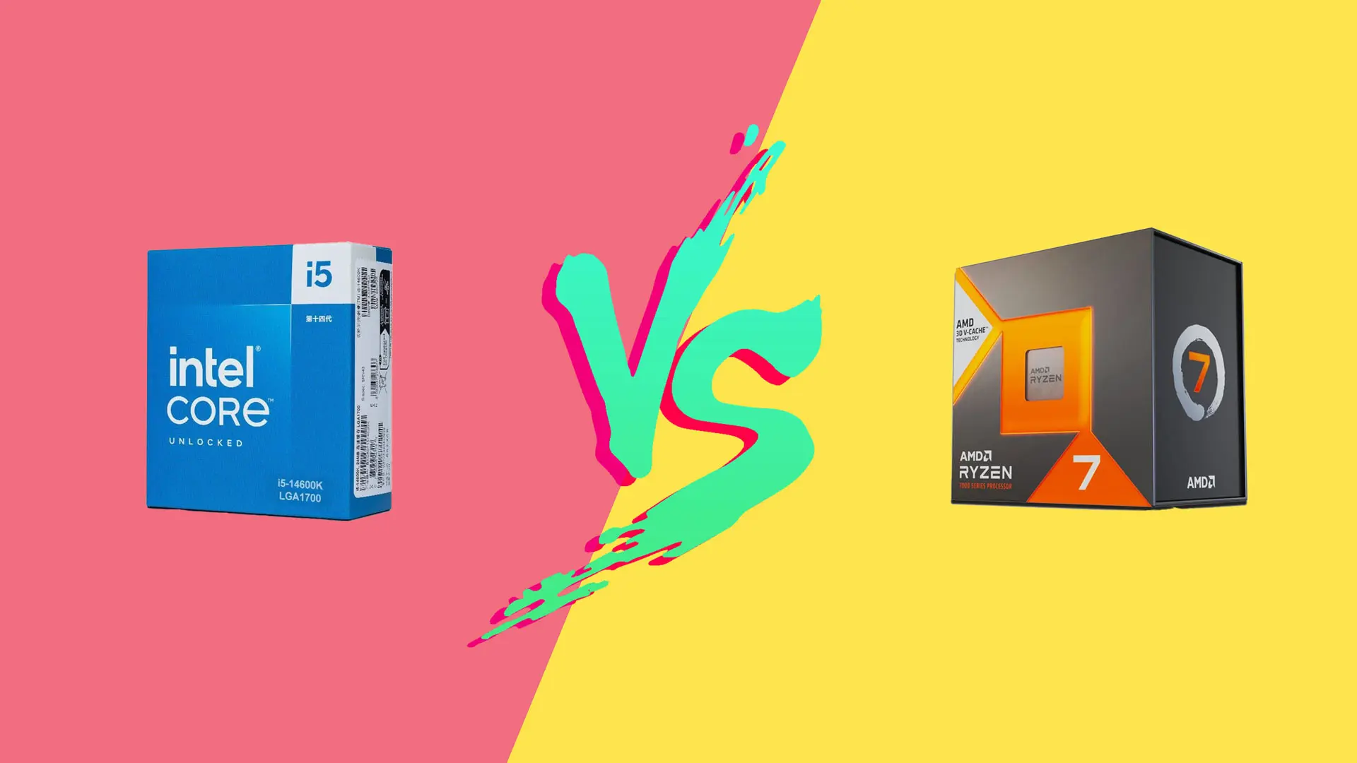 Intel Core i5 14600K против Ryzen 7 7800×3D: кто из них лучше в играх