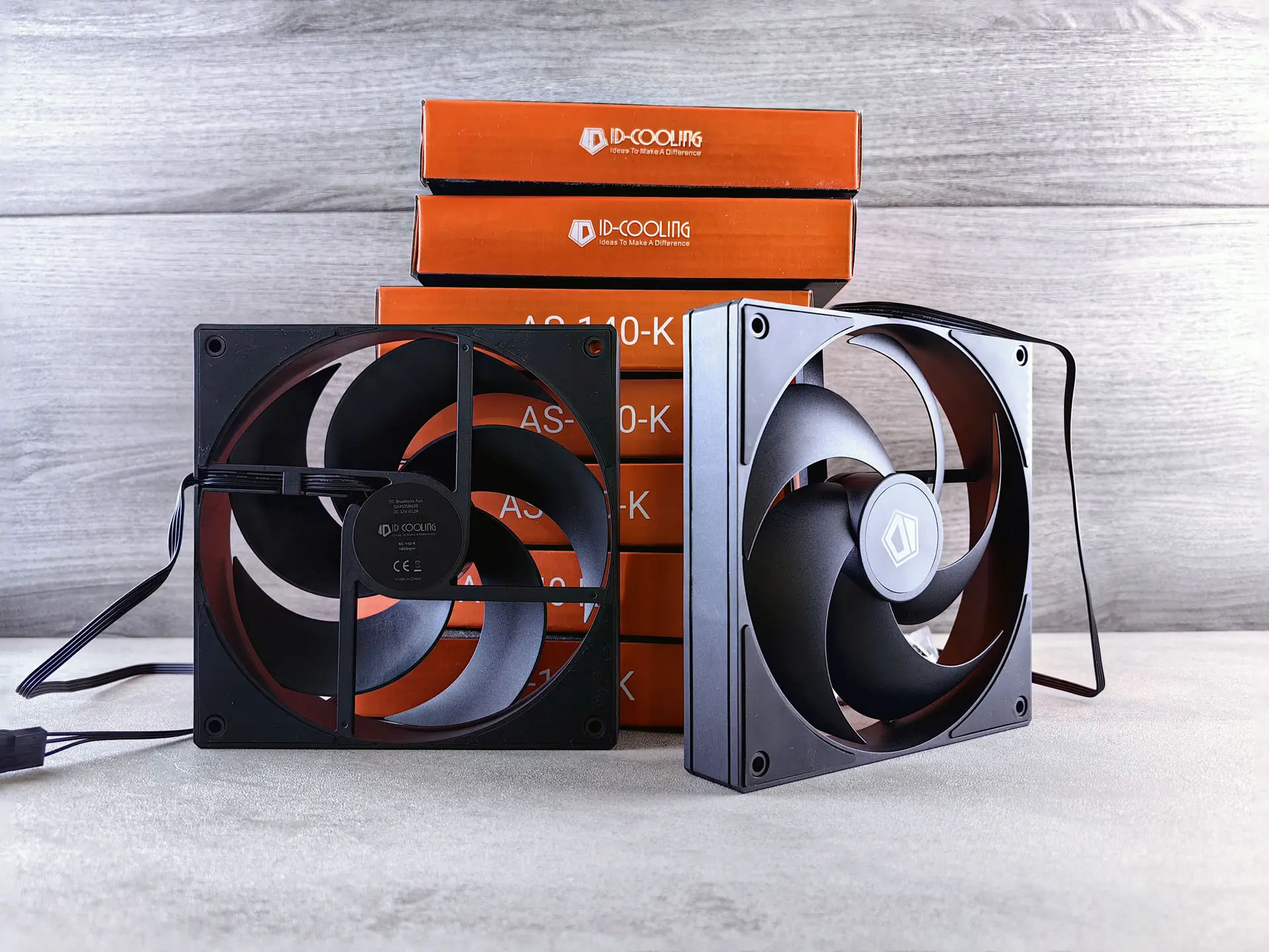 Обзор корпусных вентиляторов ID-Cooling AS-140-K