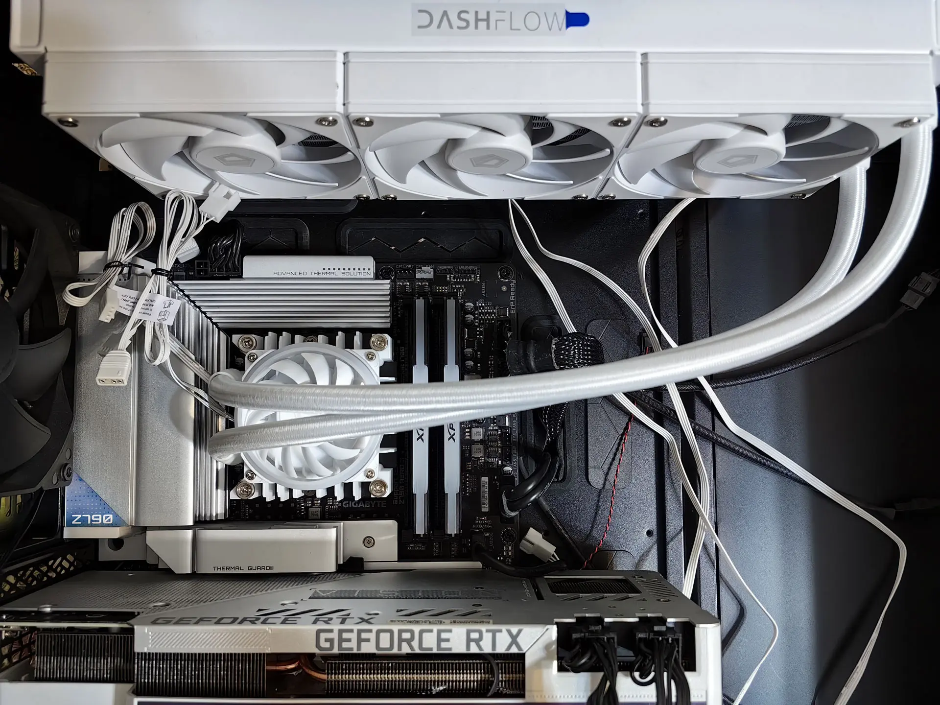 Обзор системы жидкостного охлаждения ID-Cooling Dashflow 360 XT Lite White