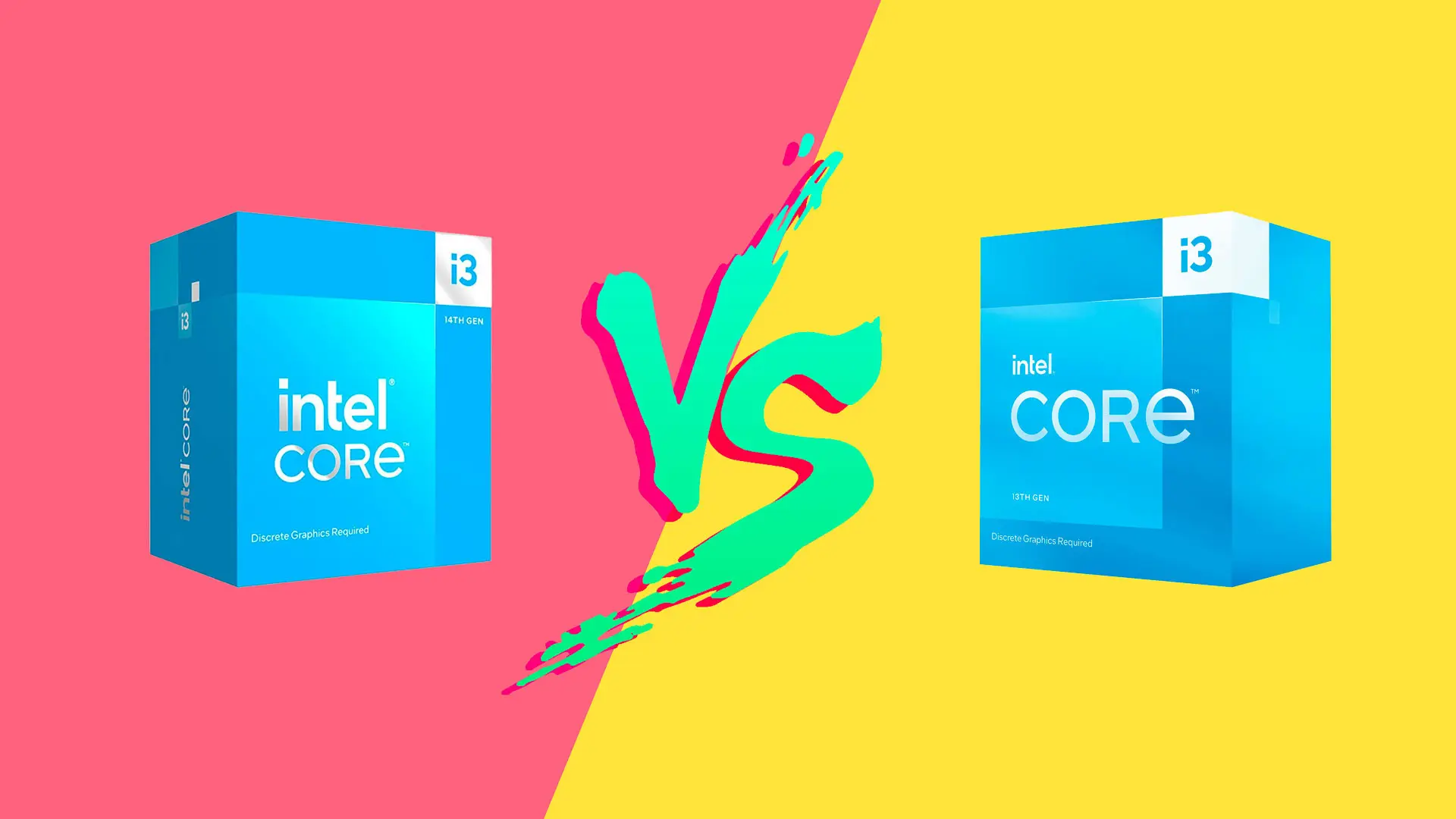Битва процессоров: Intel Core i3-14100F против Core i3-13100F