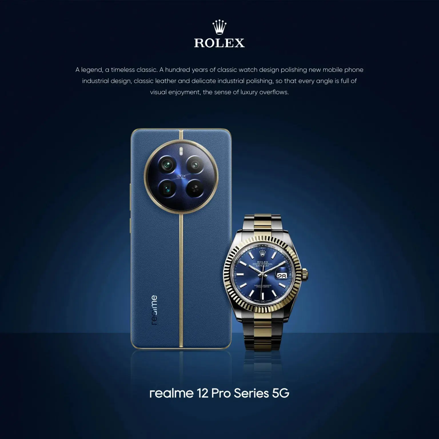realme 12 Pro выйдет в партнёрстве с Rolex