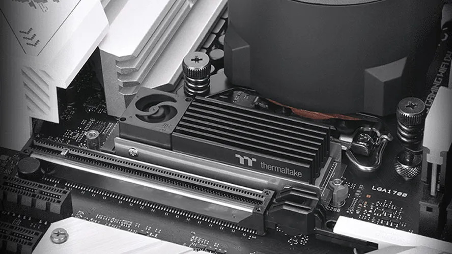 Thermaltake выпускает кулер MS-1 для SSD с вентилятором на 8000 оборотов