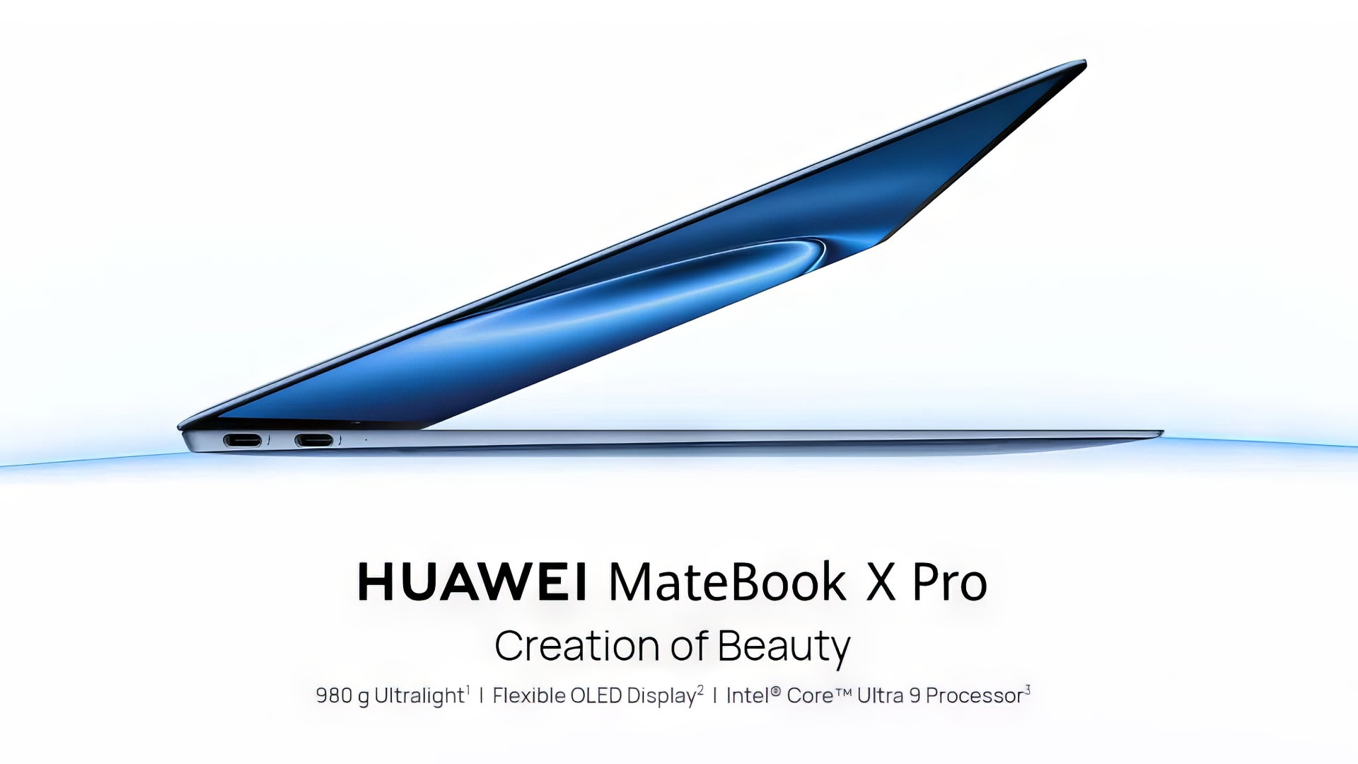 HUAWEI Matebook X Pro — всего 980 граммов и Core Ultra 9 внутри
