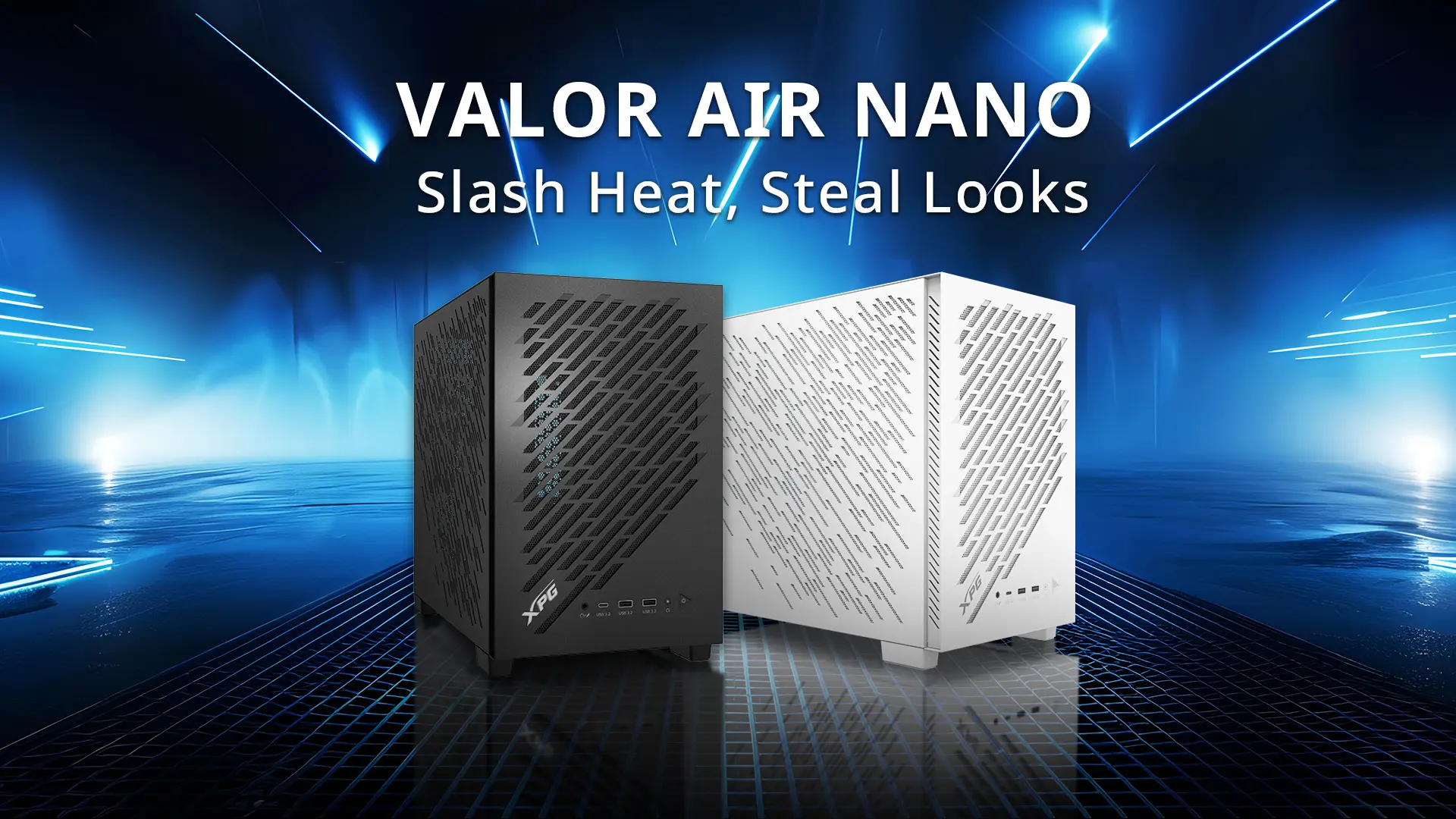 Комплектующие для SFF-сборок: XPG представляет корпуса VALOR NANO и БП PYMCORE