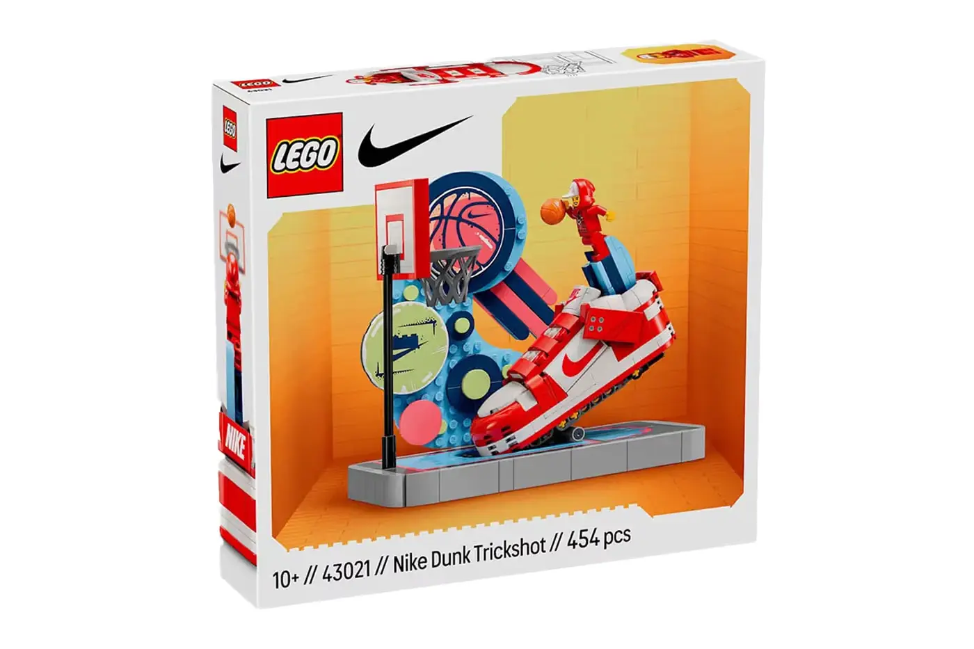 Новые наборы LEGO x Nike: появились подробности о сетах «Slam Dunk» и «Dunk Trickshot»