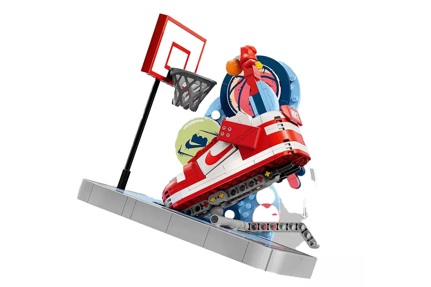 Новые наборы LEGO x Nike: появились подробности о сетах «Slam Dunk» и «Dunk Trickshot»