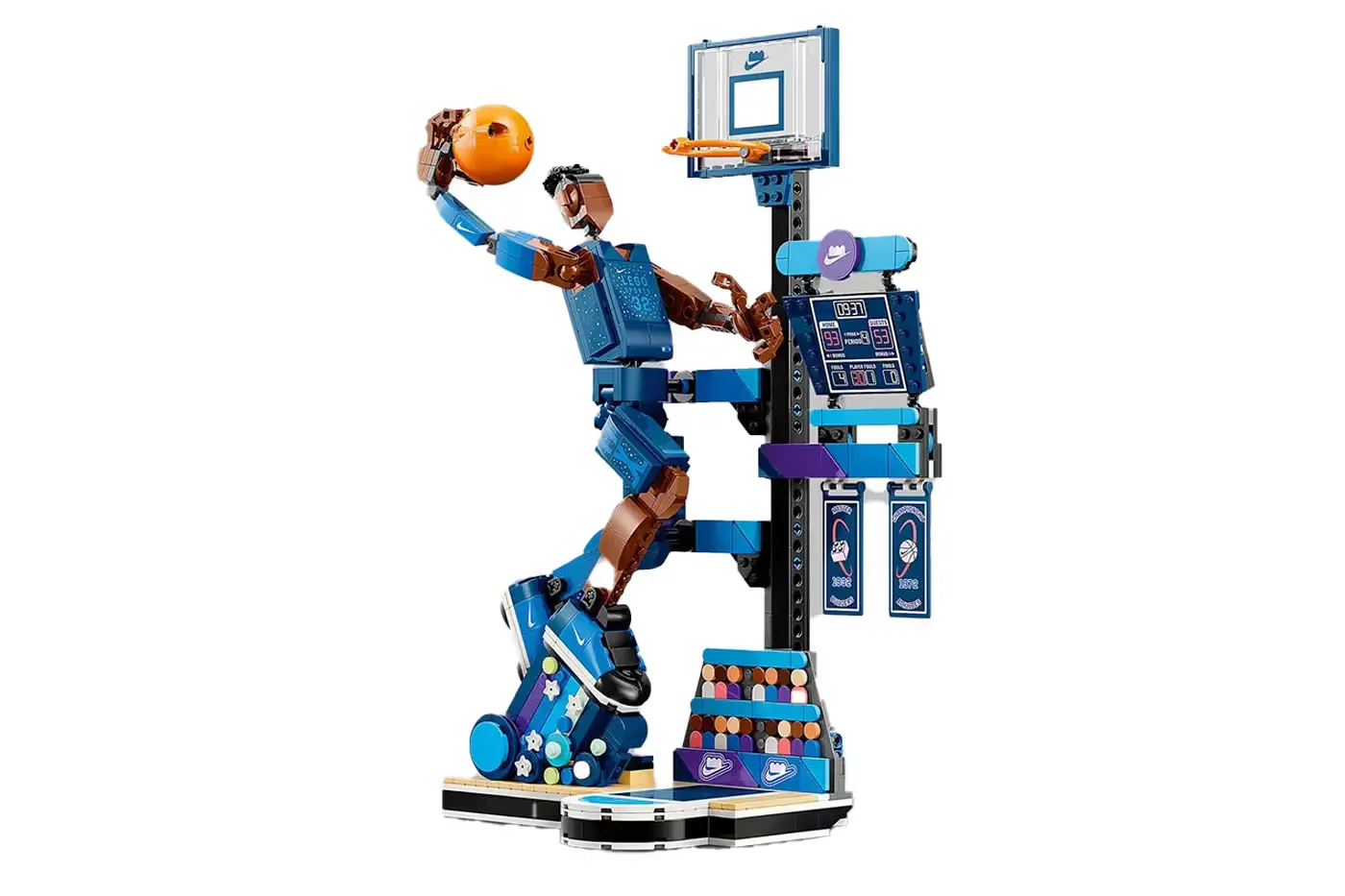 Новые наборы LEGO x Nike: появились подробности о сетах «Slam Dunk» и «Dunk Trickshot»