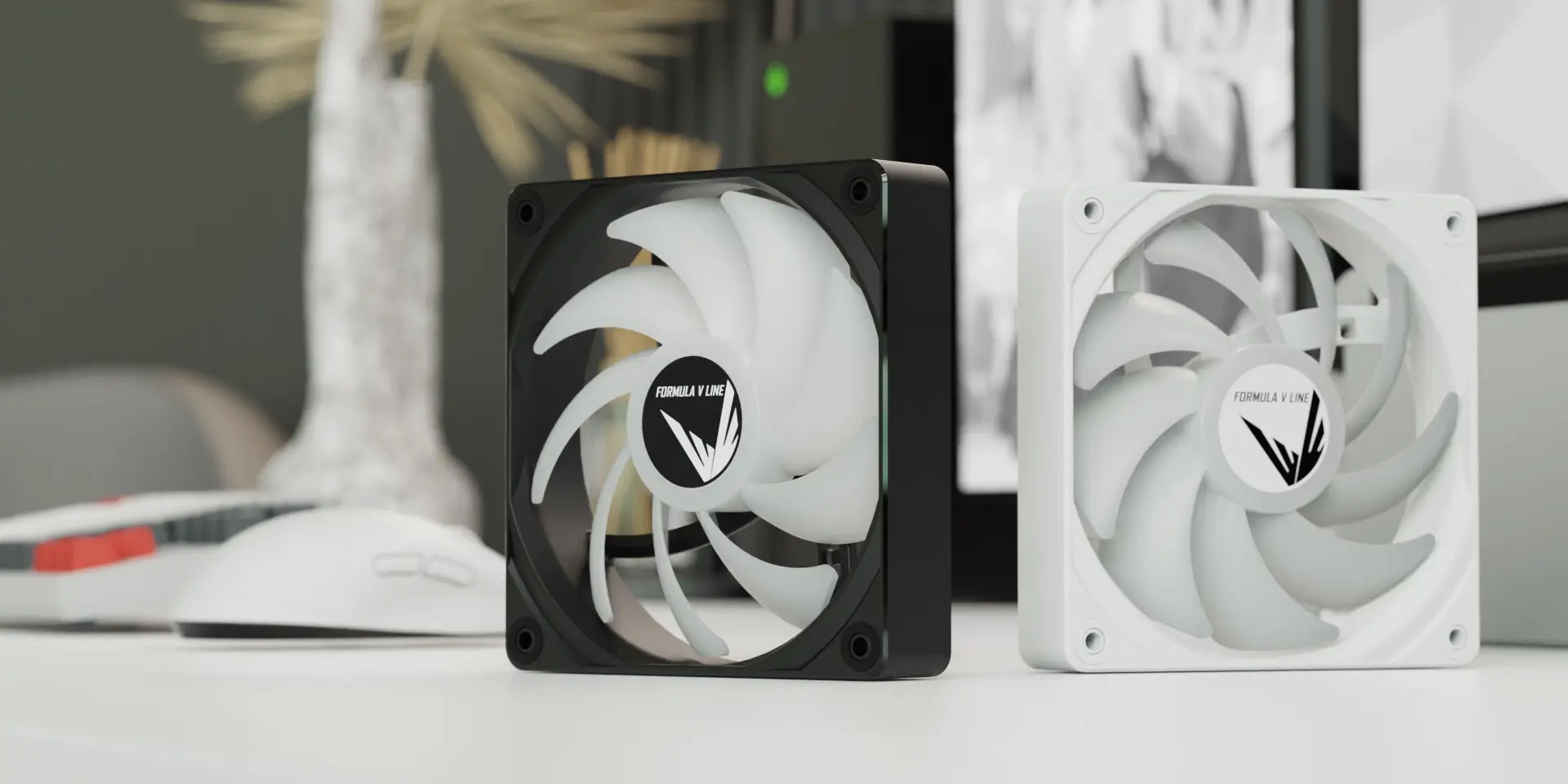 Formula V Line показала вентиляторы Air Fusion с текстурой под кожу и скрытым крепежом