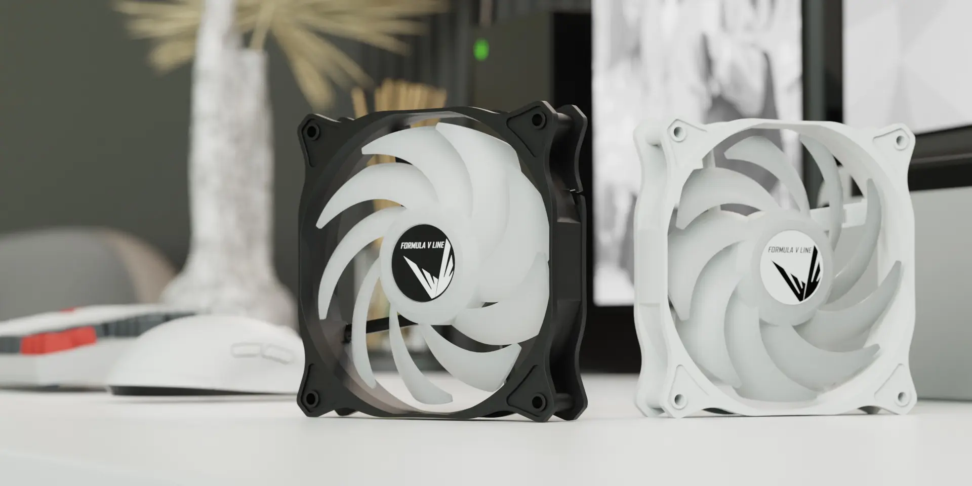 Formula V Line показала вентиляторы Air Fusion с текстурой под кожу и скрытым крепежом