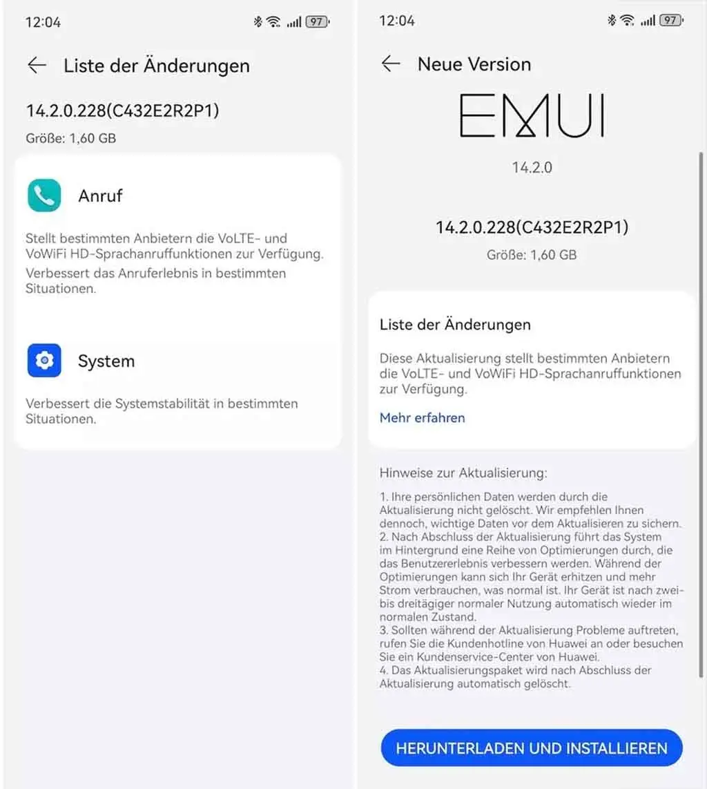 HUAWEI Pura 70 получает критически важное обновление EMUI 14.2. Активация VoLTE, VoWiFi и суровая реальность (Разбор)