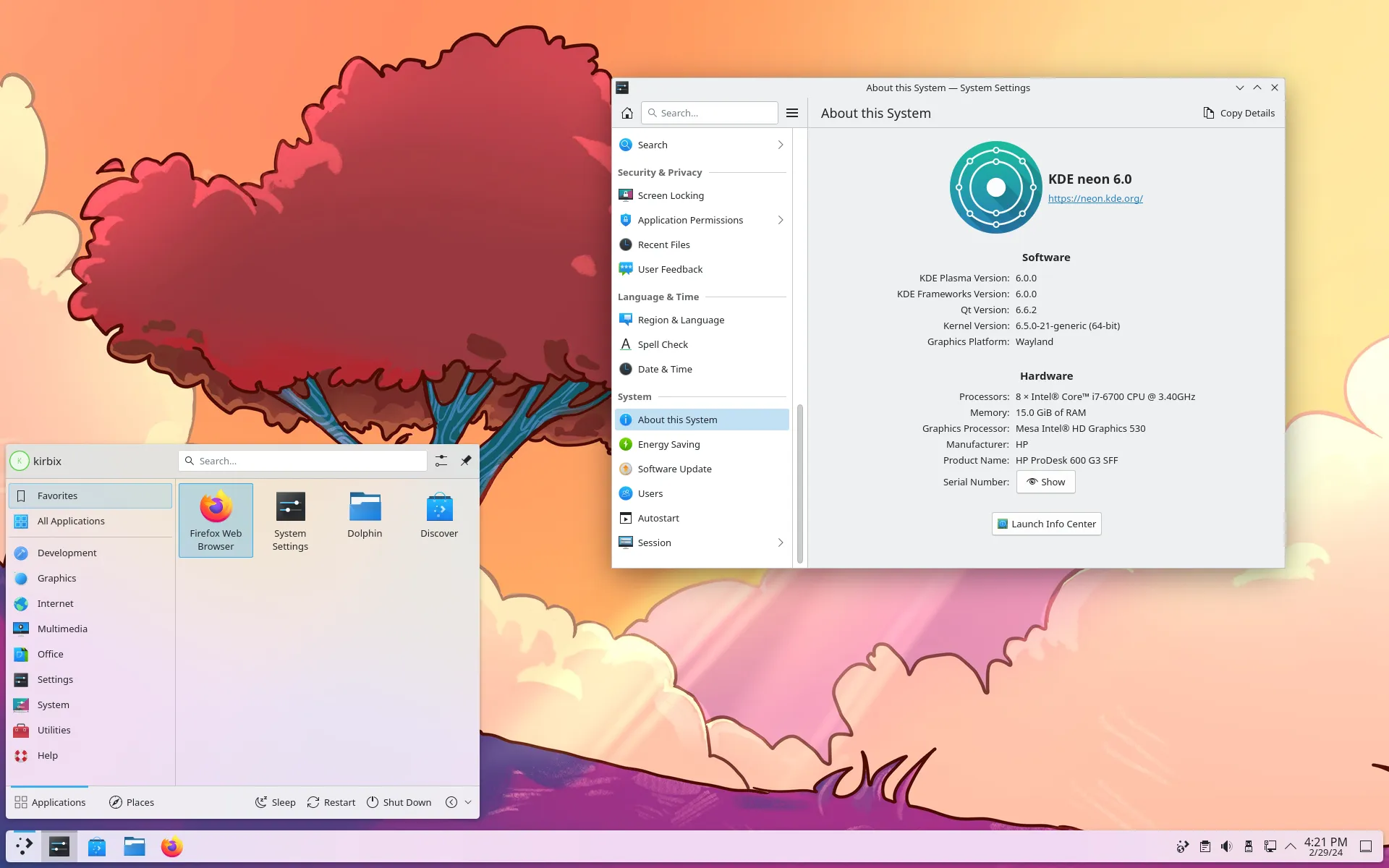 KDE Neon: гибкость и знакомый интерфейс