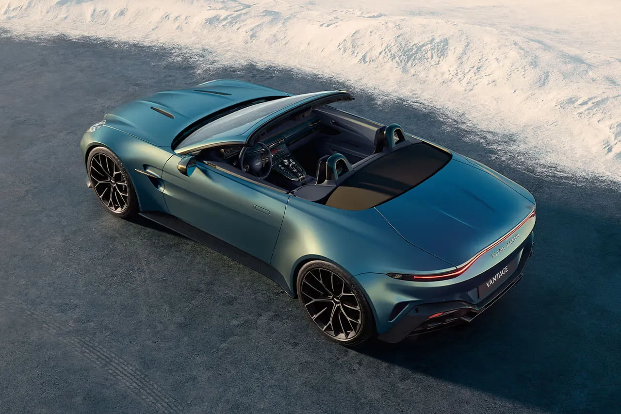 Новый Aston Martin Vantage Roadster: характеристики, дизайн и дата выхода